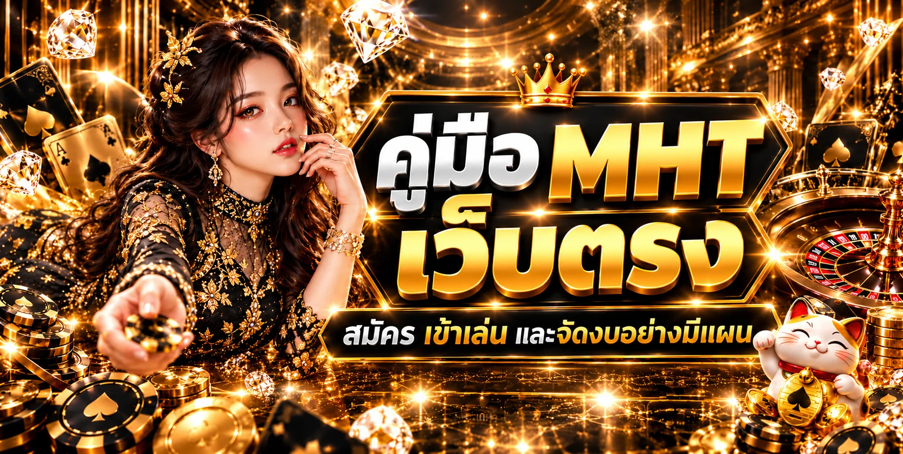MHT เว็บตรง คู่มือสมัคร เข้าเล่น และตั้งงบ