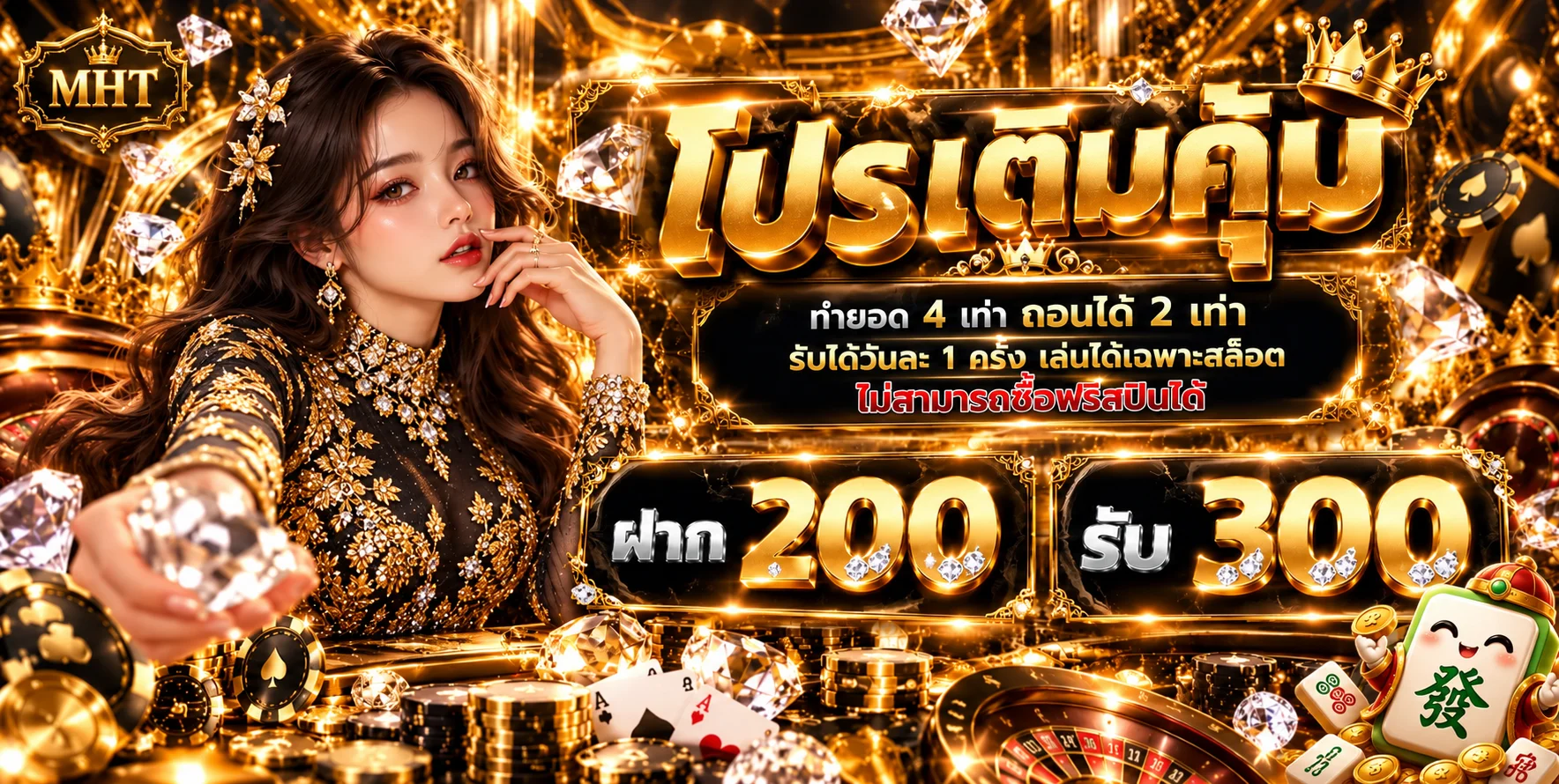 MHT เว็บตรง สล็อต บาคาร่า แทงบอล ฝากถอนออโต้