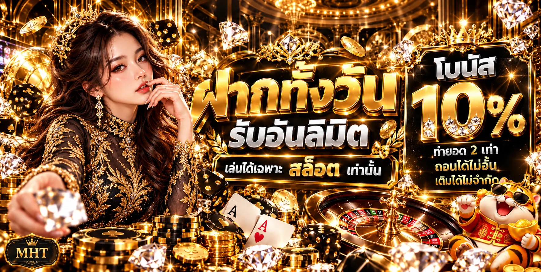 MHT เว็บตรง สล็อต บาคาร่า แทงบอล ฝากถอนออโต้